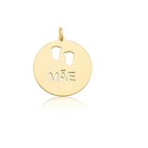Pingente Mãe Ouro 18 kilates Peso 1.05 Gramas 15 mm Pingente Mãe Ouro 18 kilates Peso 1.05 Gramas 15 mm