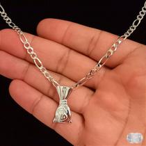 Pingente Malote Pequeno de Prata 925 - Joia Exclusiva