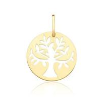 Pingente Mandala Arvore da Vida Ouro 18 Kilates Peso 1.20 Gramas 15 mm