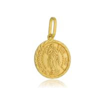 Pingente Medalha Nossa Senhora Desatadora Dos Nós Ouro 18 Kl Pingente Medalha Nossa Senhora Desatadora Dos Nós Ouro 18 Kl