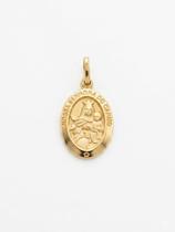 Pingente Medalha Nossa Senhora do Carmo Ouro 18k - 1.10 Pingente Medalha Nossa Senhora do Carmo Ouro 18k - 1.10