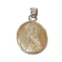 Pingente Medalha Prata 950 Virgem do Socavón - La Casa Etnica