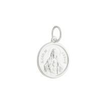 Pingente Medalha Sagrado Coração De Jesus Prata 925 Kl