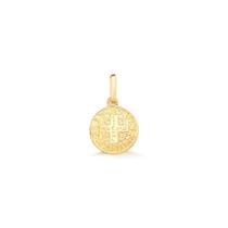 Pingente Medalha São Bento de Ouro 18k Pequena Pingente Medalha São Bento de Ouro 18k Pequena