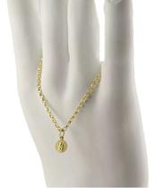 Pingente Medalha São Bento Ouro 18k 750 Certificado Garantia