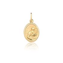 Pingente Medalha São Bento Ouro Puro 10k P29
