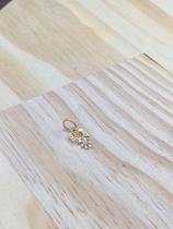 Pingente Menina Diamantado Ouro 18k Pingente Menina Diamantado Ouro 18k