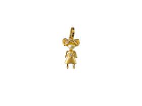 Pingente Menina Pérola Ouro 18k Ishizaki - 1.09 Pingente Menina Pérola Ouro 18k Ishizaki - 1.09