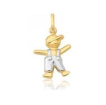 Pingente Menino em Ouro 18k Pingente Menino em Ouro 18k