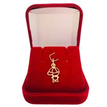 Pingente Menino Filho Banhado a Ouro 18k Pingente Menino Filho Banhado a Ouro 18k