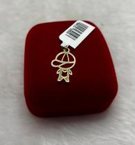Pingente Menino Filho Boné Ouro18k Peso 0.5 Garantia Eterna 153058 Pingente Menino Filho Boné Ouro18k Peso 0.5 Garantia Eterna 153058