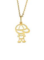 Pingente Menino Ouro 18K - 0.50 Pingente Menino Ouro 18K - 0.50