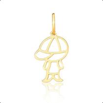 Pingente Menino Ouro 18k.