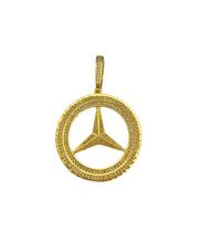 Pingente Mercedes Bens G - Banhado A Ouro 18K