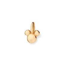 Pingente Mickey Abaulado Banhado a Ouro Rommanel 543017 Cor:Dourado