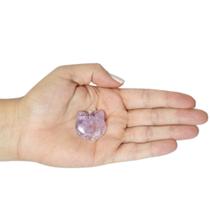 PINGENTE MINI CARA DE GATO AMETISTA - (2 a 3)cm PINGENTE MINI CARA DE GATO AMETISTA - (2 a 3)cm
