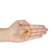 PINGENTE MINI CORAÇÃO HEMATOIDE - (1,5 a 3)cm - BANHO DE OURO PINGENTE MINI CORAÇÃO HEMATOIDE - (1,5 a 3)cm - BANHO DE OURO