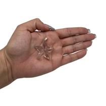 PINGENTE MINI ESTRELA DO MAR CRISTAL - (2,5 a 4)cm PINGENTE MINI ESTRELA DO MAR CRISTAL - (2,5 a 4)cm