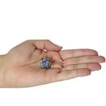 PINGENTE MINI MERKABÁ SODALITA - (1 a 2)cm - BANHO DE OURO PINGENTE MINI MERKABÁ SODALITA - (1 a 2)cm - BANHO DE OURO