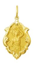 Pingente Mini Modelo Trabalhado Ornato 1cm Santos Ouro 18k ( 47 Santos ) Pingente Mini Modelo Trabalhado Ornato 1cm Santos Ouro 18k ( 47 Santos )