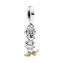 Pingente Mini Mouse em Prata 925 - Charme para Pulseiras Pandora e DIY