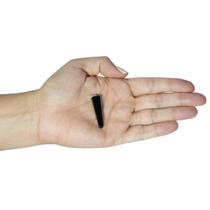 PINGENTE MINI OBELISCO OBSIDIANA - (2 a 4,5)cm - PRATA 925 PINGENTE MINI OBELISCO OBSIDIANA - (2 a 4,5)cm - PRATA 925