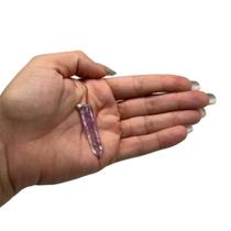 PINGENTE MINI PONTA AMETISTA - (3 a 5)cm PINGENTE MINI PONTA AMETISTA - (3 a 5)cm