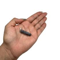 PINGENTE MINI PONTA TROLLEITE - (3 a 5)cm - PRATA 925