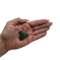 PINGENTE MINI RABO DE BALEIA / RABO DE SEREIA QUARTZO VERDE (1,5 a 3)cm