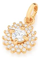 Pingente No Formato De Flor , Com Bordas Cr 542112