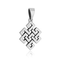 Pingente Nó Sem Fim Infinito, Prata 925 Pingente Nó Sem Fim Infinito, Prata 925