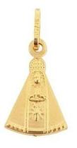 Pingente Nossa Senhora Aparecida Em Ouro 18k Pingente Nossa Senhora Aparecida Em Ouro 18k