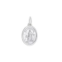 Pingente Nossa Senhora Conceição Oval Modelo 02 Prata 925 Pingente Nossa Senhora Conceição Oval Modelo 02 Prata 925