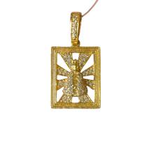 Pingente Nossa Senhora Cravejada P - Banhado a ouro 18k