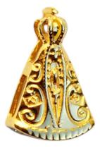 Pingente Nossa Senhora Lisa Ouro 18k 12,70mm