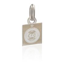 Pingente Oficial Quadrado Escudo Coritiba Prata 925 Noble Joias Pingente Oficial Quadrado Escudo Coritiba Prata 925 Noble Joias