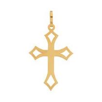 Pingente Ouro 18 K 32 mm Peso 2.00 Gramas Cruz Pingente Ouro 18 K 32 mm Peso 2.00 Gramas Cruz