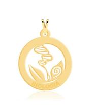 Pingente Ouro 18 Kilates 1.00 Grama 15 mm Maciço Pingente Ouro 18 Kilates 1.00 Grama 15 mm Maciço