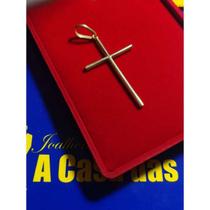 Pingente ouro 18 kilates 2,50 gramas oco 35 mm Pingente ouro 18 kilates 2,50 gramas oco 35 mm