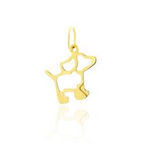 Pingente Ouro 18k Cachorro Filhote RPL-495 Pingente Ouro 18k Cachorro Filhote RPL-495