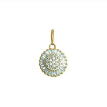 Pingente Ouro 18k Chuveirinho Trabalhado