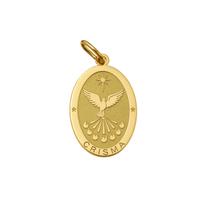 Pingente Ouro 18k Crisma 7 Dons Espírito Santo Pingente Ouro 18k Crisma 7 Dons Espírito Santo