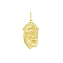Pingente Ouro 18k Face De Cristo Jesus P