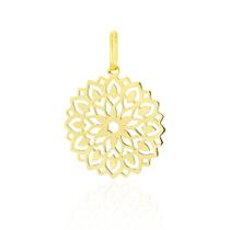 Pingente Ouro 18k Mandala D056