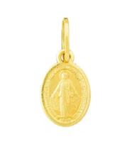 Pingente Ouro 18k Nossa Senhora Das Graças Pequeno 0.4gr
