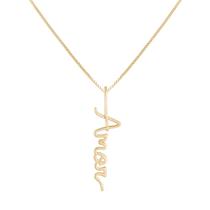 Pingente Ouro 18k Palavra Amor Lisa Espelhada P506