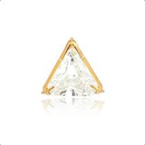 Pingente Ouro 18k Ponto de Luz Zircônia 7mm Pingente Ouro 18k Ponto de Luz Zircônia 7mm