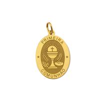 Pingente ouro 18k primeira comunhao eucaristia presente lembrança Pingente ouro 18k primeira comunhao eucaristia presente lembrança
