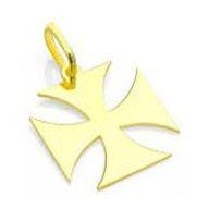 Pingente Ouro 18k / Vasco Medidas - 30 Mm X 30 Mm Peso 12 Gr