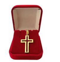 Pingente Ouro18 Kilates Cruz Peso 3.00 Gramas 32 mm Pingente Ouro18 Kilates Cruz Peso 3.00 Gramas 32 mm